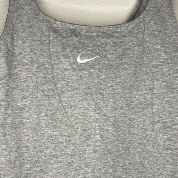 Grey Nike Snap Onesie - Picture 2 of 6